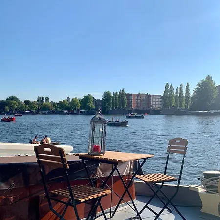 Houseboat In Amsterdam