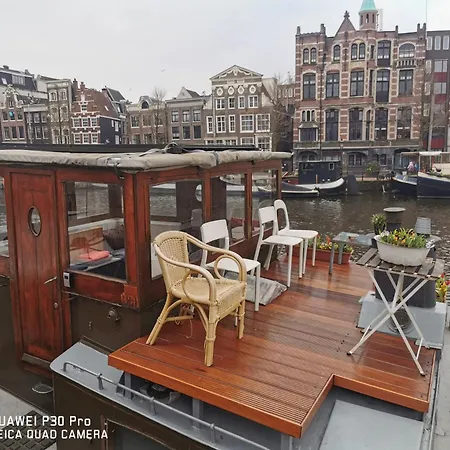Apartment Waterloo Square River Vieuw Houseboat Amsterdam