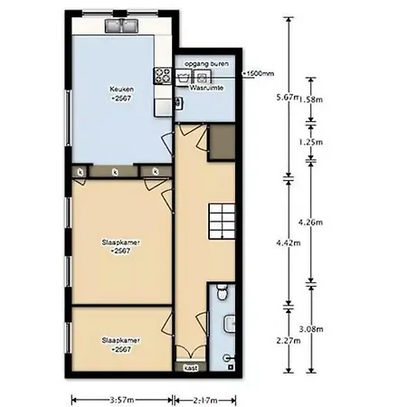 Appartement Classic City Souterrain