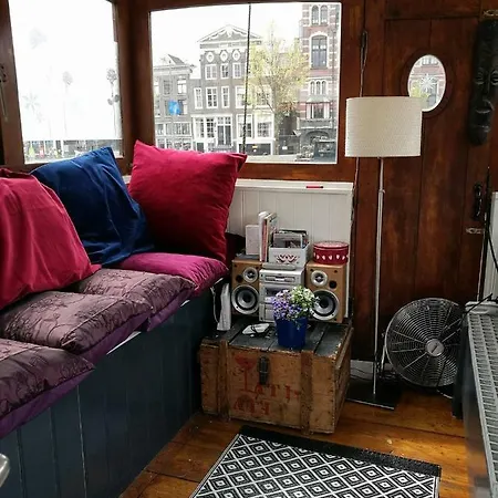 Waterloo Square River Vieuw Houseboat * Amsterdam