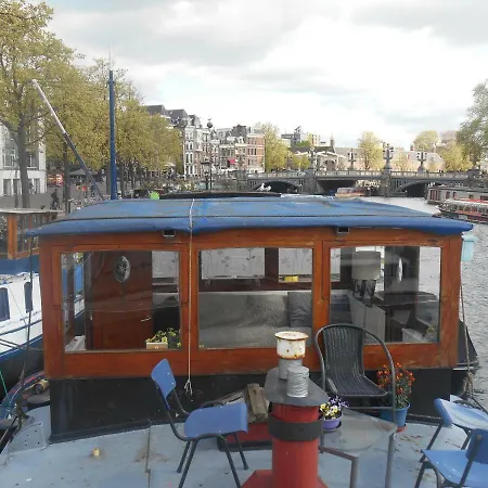 Waterloo Square River Vieuw Houseboat * Amsterdam