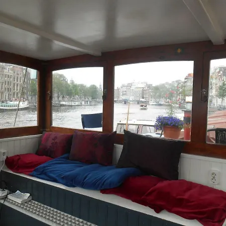 Waterloo Square River Vieuw Houseboat Amsterdam