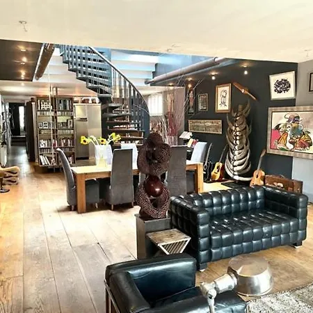 Elegant Penthouse Loft Of 250 M2 In City Centre With Huge Roofgarden 80 M2 Apartment Amsterdam
