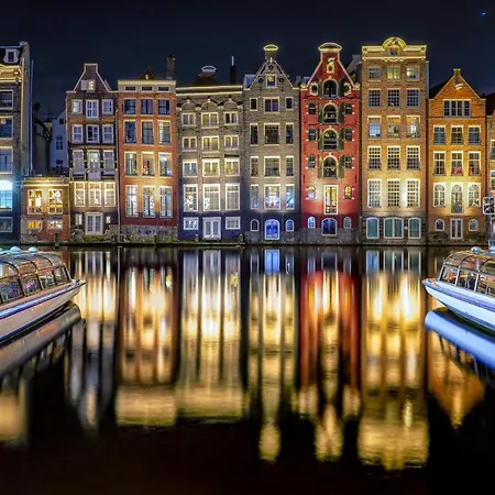 Unique Hotelboat Lena Maria Hotel na wodzie Amsterdam