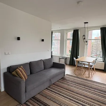 Panoramic Ami Canal View House Amsterdam