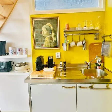 Houseboat With Canalview And Free Bikes Nocleg ze śniadaniem Amsterdam