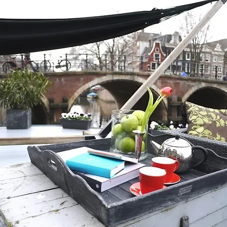 船上ホテル Houseboat Prinsheerlijk アムステルダム