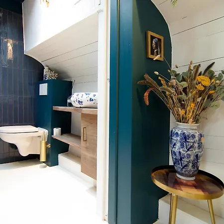 招待所 Najade Eco Houseboat 阿姆斯特丹