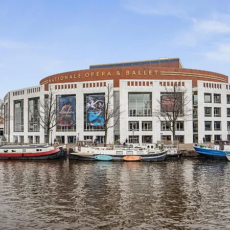 Amstel Houseboat Right Across The Opera Apartment *