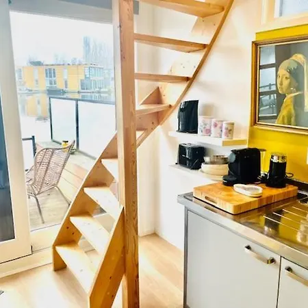 Bed & Breakfast Houseboat With Canalview And Free Bikes Amsterdam